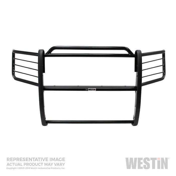 Westin 40-2375 Sportsman Grille Guard; Black; Steel; Double Hood Bar; - Truck Part Superstore