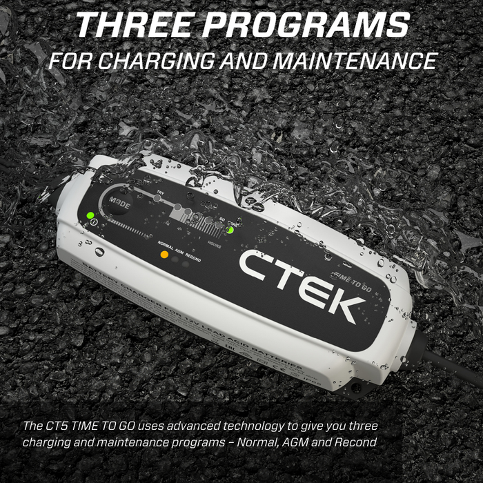 CTEK Power Inc 40-255 CTEK CT5 TIME TO GO 12V - Truck Part Superstore