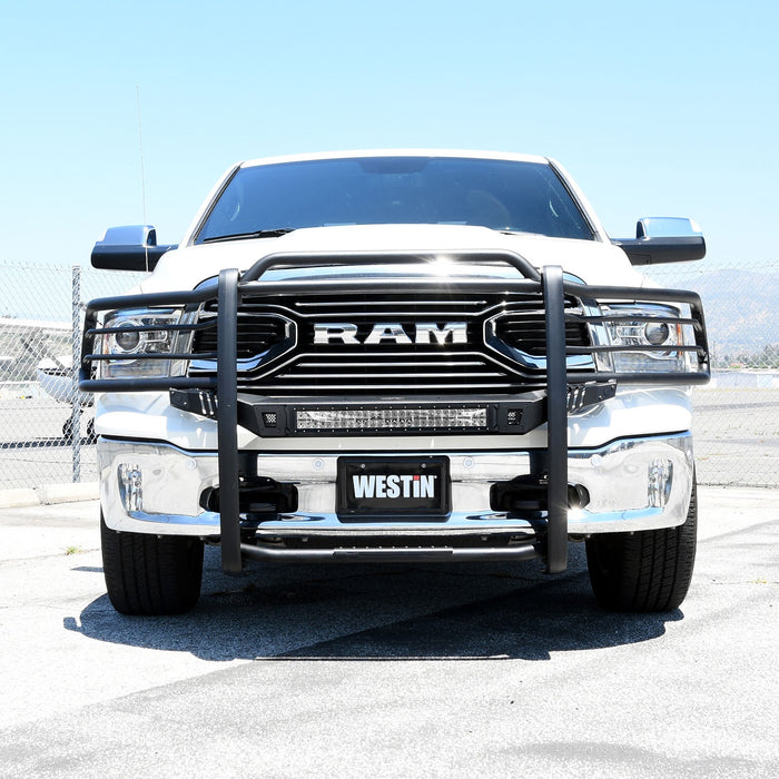 Westin 40-33545 Sportsman X Grille Guard; Textured Black; - Truck Part Superstore