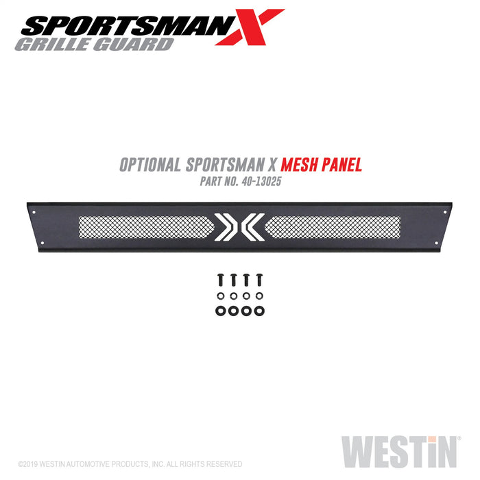 Westin 40-33705 Sportsman X Grille Guard; Textured Black; - Truck Part Superstore