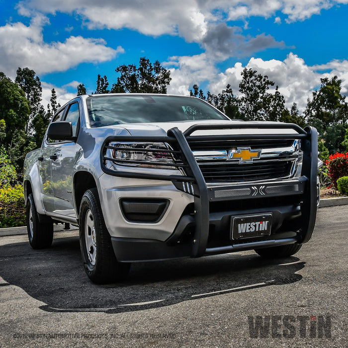 Westin 40-33845 Sportsman X Grille Guard; Textured Black; - Truck Part Superstore