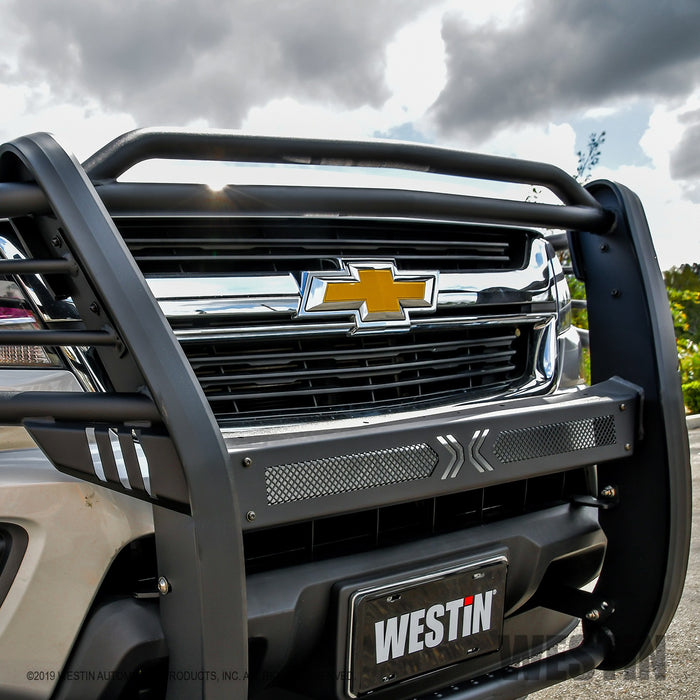 Westin 40-33845 Sportsman X Grille Guard; Textured Black; - Truck Part Superstore