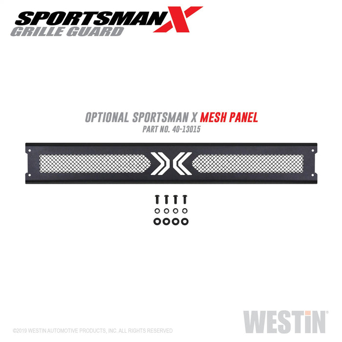 Westin 40-33875 Sportsman X Grille Guard; Textured Black; - Truck Part Superstore