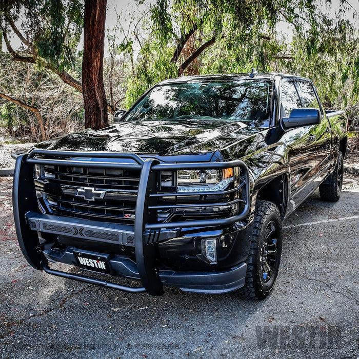 Westin 40-33875 Sportsman X Grille Guard; Textured Black; - Truck Part Superstore