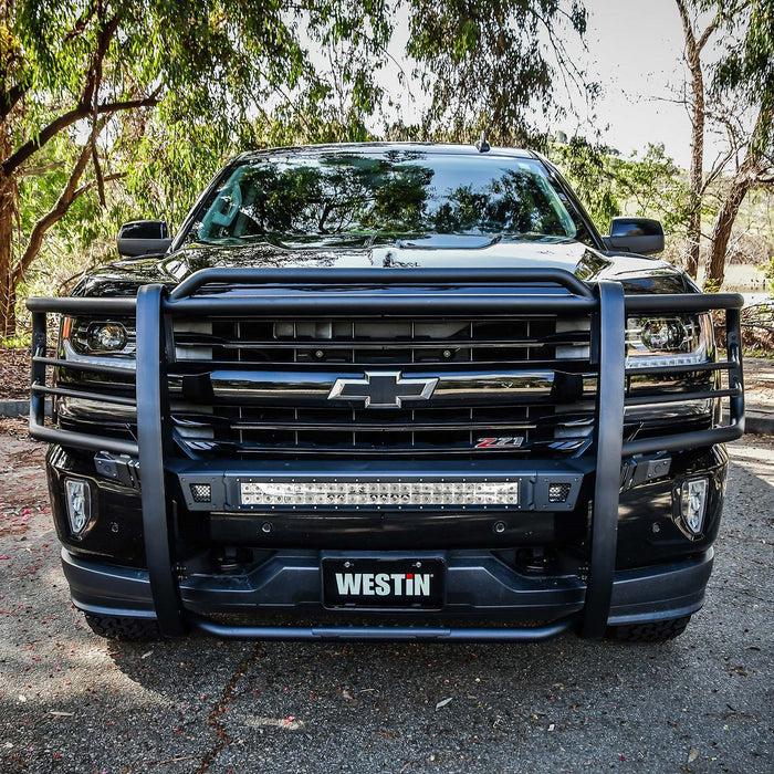 Westin 40-33875 Sportsman X Grille Guard; Textured Black; - Truck Part Superstore