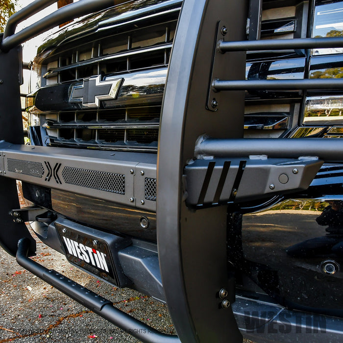 Westin 40-33875 Sportsman X Grille Guard; Textured Black; - Truck Part Superstore
