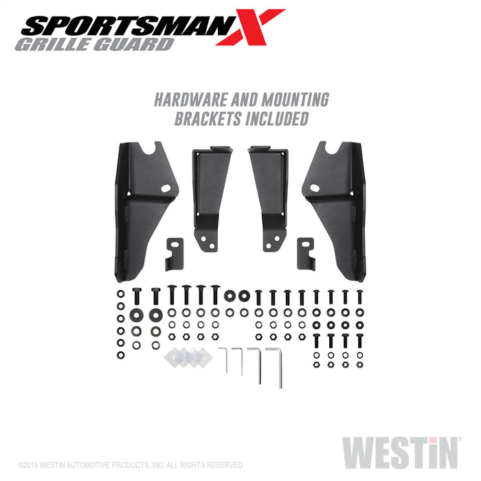 Westin 40-33975 Sportsman X Grille Guard; Textured Black; - Truck Part Superstore