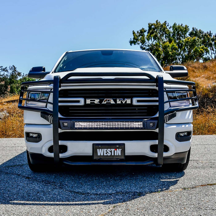 Westin 40-33975 Sportsman X Grille Guard; Textured Black; - Truck Part Superstore