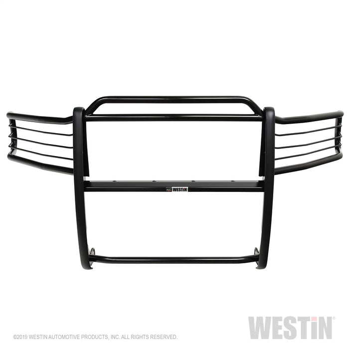 Westin 40-3545 Sportsman Grille Guard; Black; Steel; Double Hood Bar; - Truck Part Superstore