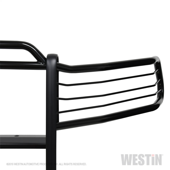 Westin 40-3545 Sportsman Grille Guard; Black; Steel; Double Hood Bar; - Truck Part Superstore