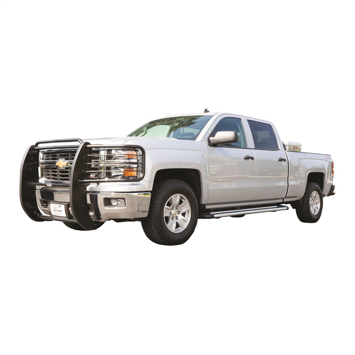 Westin 40-3685 Sportsman Grille Guard; Black; Steel; Double Hood Bar; - Truck Part Superstore