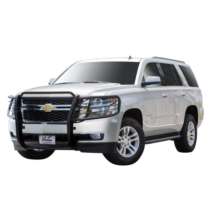 Westin 40-3805 Sportsman Grille Guard; Black; Steel; Double Hood Bar; - Truck Part Superstore