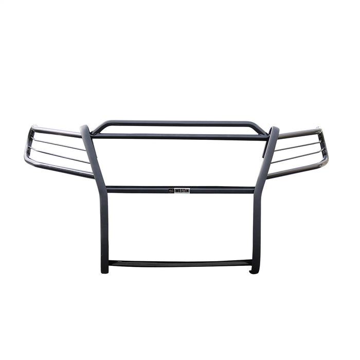 Westin 40-3845 Sportsman Grille Guard; Black; Steel; Double Hood Bar; - Truck Part Superstore