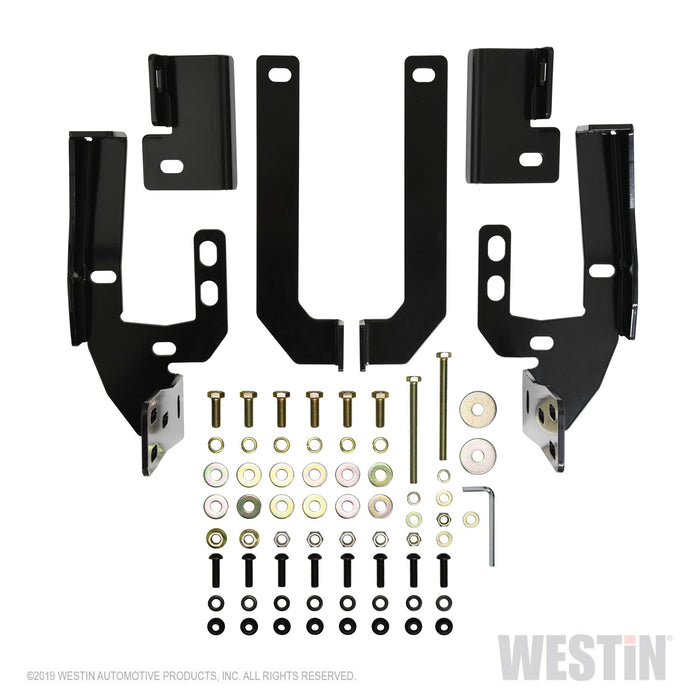 Westin 40-3885 Sportsman Grille Guard; Black; Steel; Double Hood Bar; - Truck Part Superstore