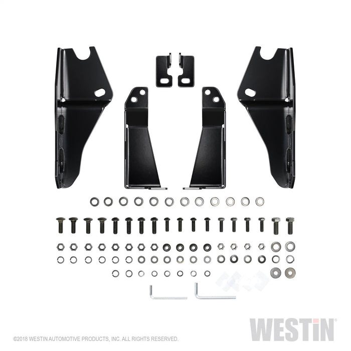 Westin 40-3975 Sportsman Grille Guard; Black; Steel; - Truck Part Superstore