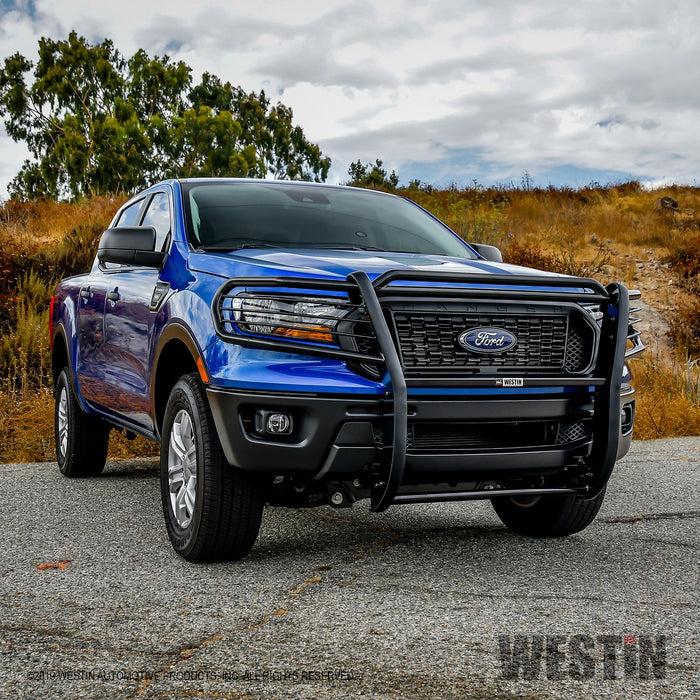 Westin 40-3985 Sportsman Grille Guard; Black; Steel; - Truck Part Superstore