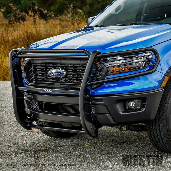 Westin 40-3985 Sportsman Grille Guard; Black; Steel; - Truck Part Superstore