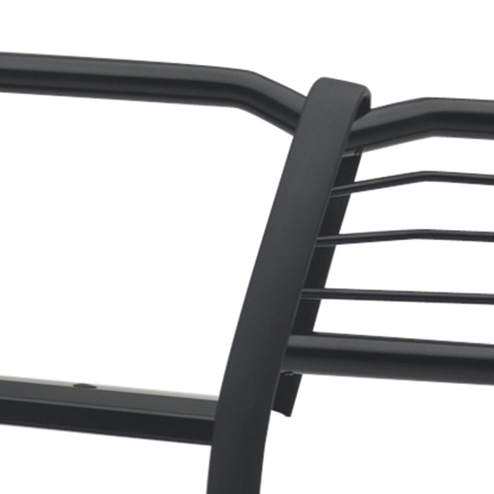 Westin 40-91605 Sportsman Winch Mount Grille Guard; Steel; Black Finish; - Truck Part Superstore