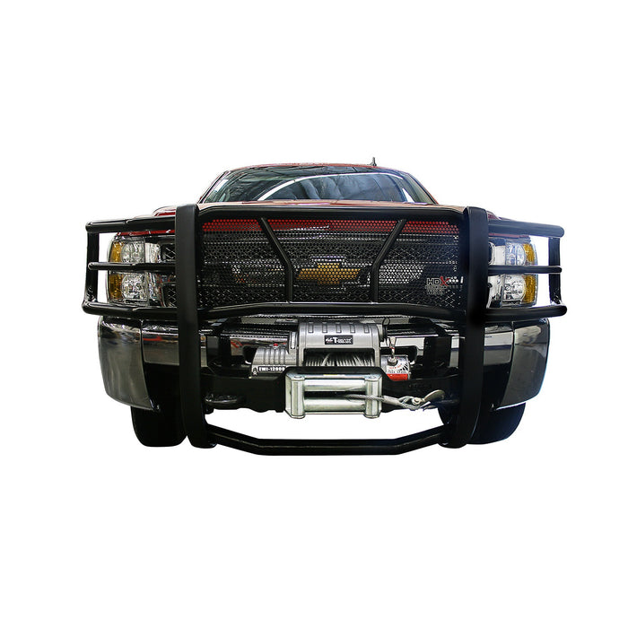 Westin 40-92275 Sportsman Winch Mount Grille Guard; Steel; Black Finish; - Truck Part Superstore
