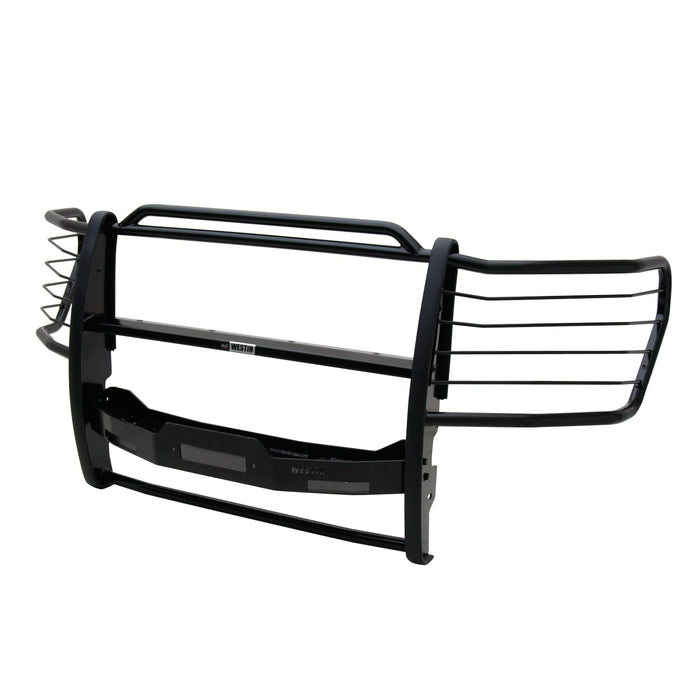 Westin 40-92375 Sportsman Winch Mount Grille Guard; Steel; Black Finish; - Truck Part Superstore