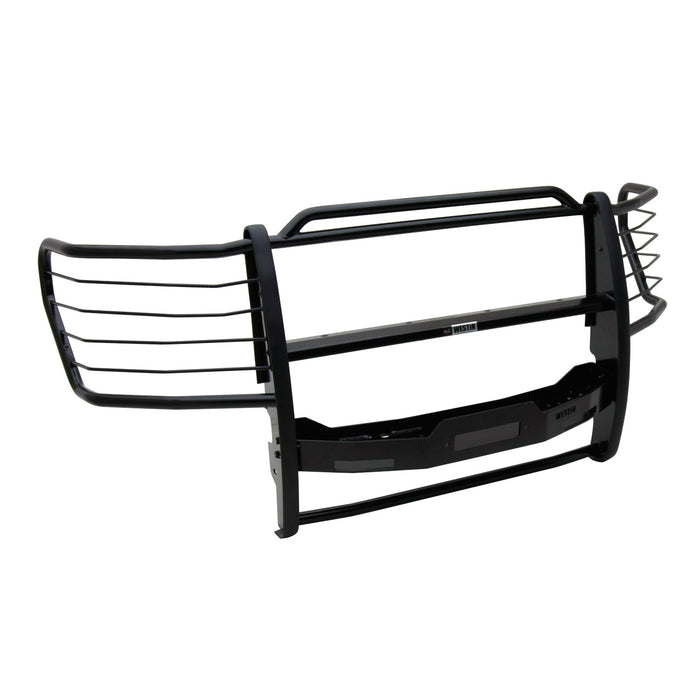 Westin 40-92375 Sportsman Winch Mount Grille Guard; Steel; Black Finish; - Truck Part Superstore