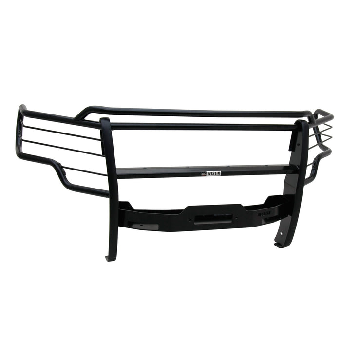 Westin 40-92505 Sportsman Winch Mount Grille Guard; Steel; Black Finish; - Truck Part Superstore