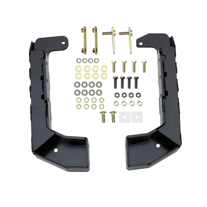 Westin 40-92505 Sportsman Winch Mount Grille Guard; Steel; Black Finish; - Truck Part Superstore