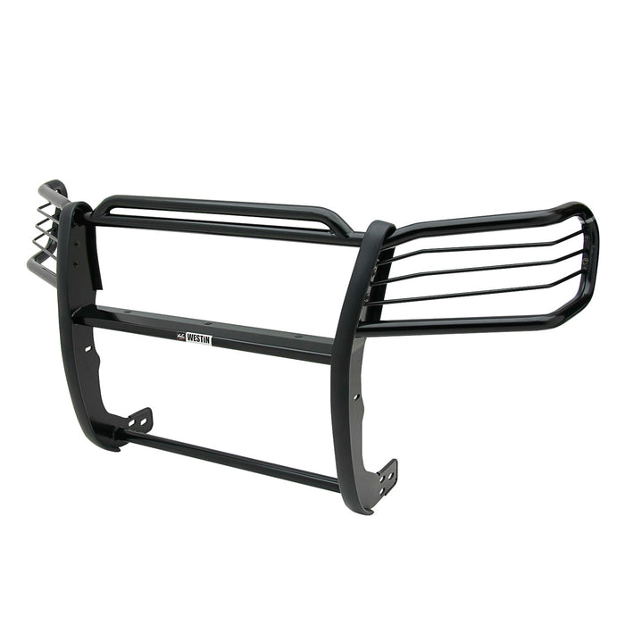 Westin 40-93845 Sportsman Winch Mount Grille Guard; Steel; Black Finish; - Truck Part Superstore