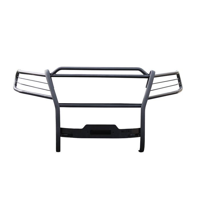 Westin 40-93845 Sportsman Winch Mount Grille Guard; Steel; Black Finish; - Truck Part Superstore