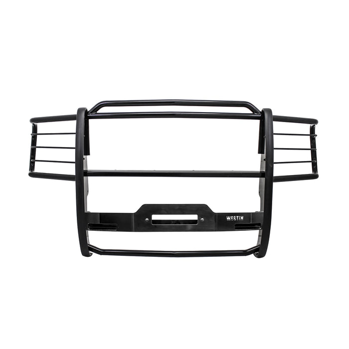 Westin 40-93875 Sportsman Winch Mount Grille Guard; Steel; Black Finish; - Truck Part Superstore