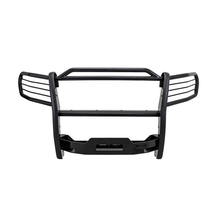 Westin 40-93885 Sportsman Winch Mount Grille Guard; Steel; Black Finish; - Truck Part Superstore