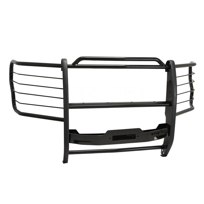 Westin 40-94015 Sportsman Winch Mount Grille Guard; Steel; Black Finish; - Truck Part Superstore