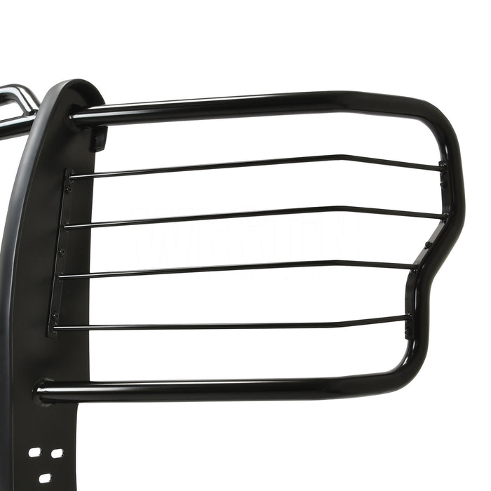 Westin 40-94015 Sportsman Winch Mount Grille Guard; Steel; Black Finish; - Truck Part Superstore