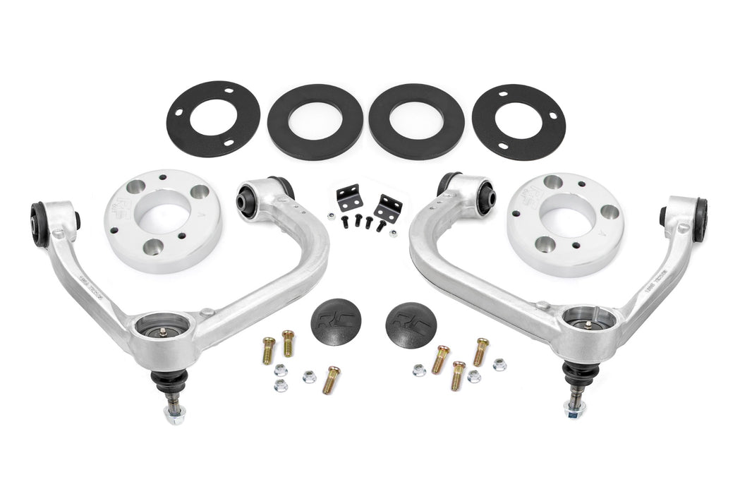 Rough Country 40900 3 Inch Lift Kit Forged UCA Ford F-150 Lightning 4WD (2022) Rough Country - Truck Part Superstore