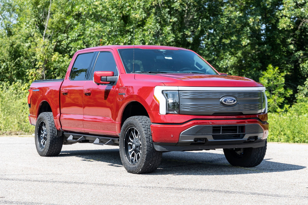 Rough Country 40900 3 Inch Lift Kit Forged UCA Ford F-150 Lightning 4WD (2022) Rough Country - Truck Part Superstore