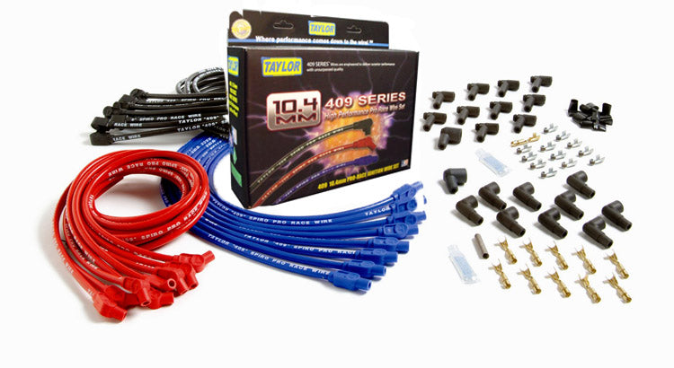 Taylor Cable 79201 409 Spiro-Pro 10.4mm Ignition Wire Set - Truck Part Superstore