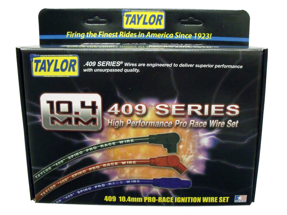 Taylor Cable 79606 409 Spiro-Pro 10.4mm Ignition Wire Set - Truck Part Superstore