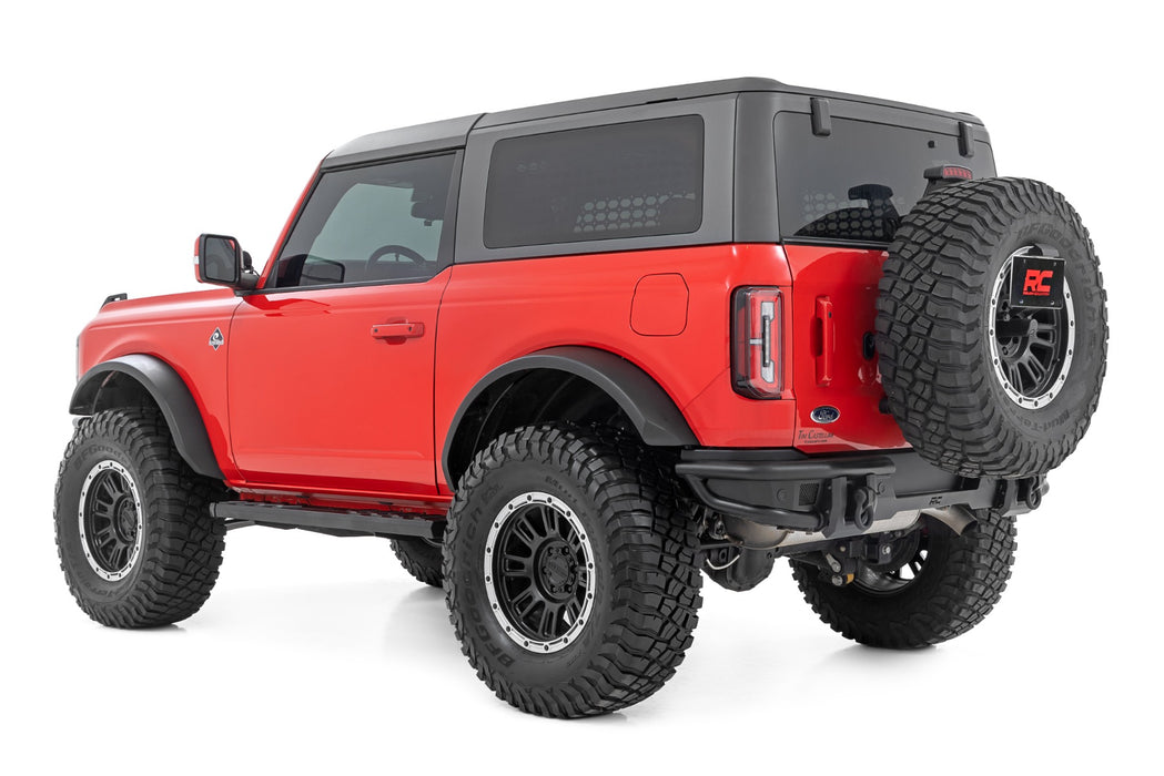 Rough Country 41008 BA2 Running Boards Side Step Bars 2-Door Ford Bronco (21-23) Rough Country - Truck Part Superstore