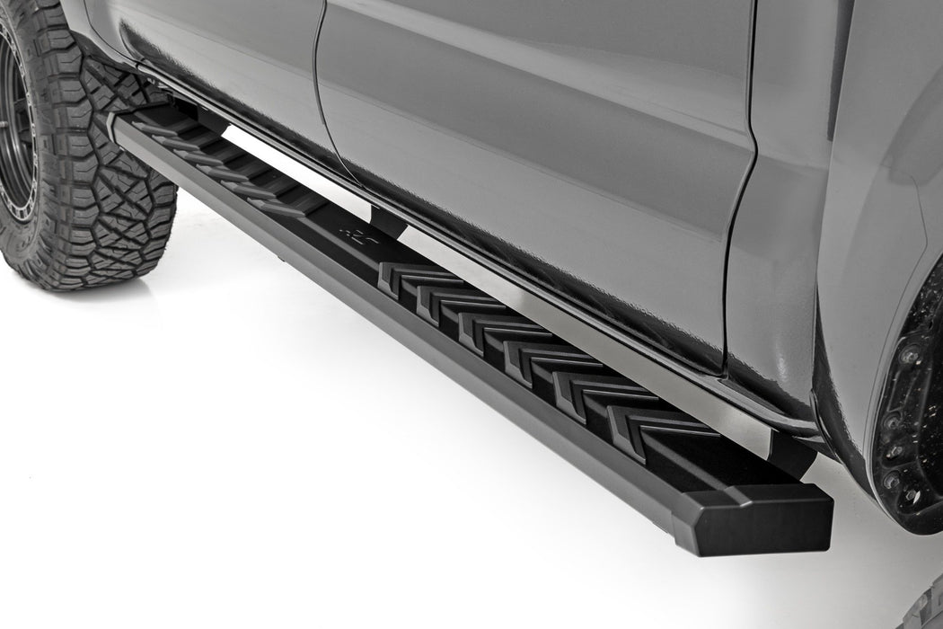 Rough Country 41009 BA2 Running Boards Side Step Bars Double Cab Toyota Tacoma (05-23) Rough Country - Truck Part Superstore