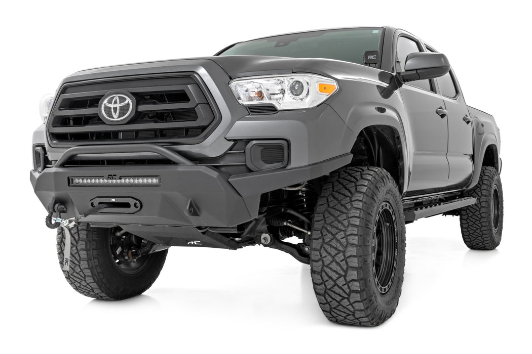 Rough Country 41009 BA2 Running Boards Side Step Bars Double Cab Toyota Tacoma (05-23) Rough Country - Truck Part Superstore
