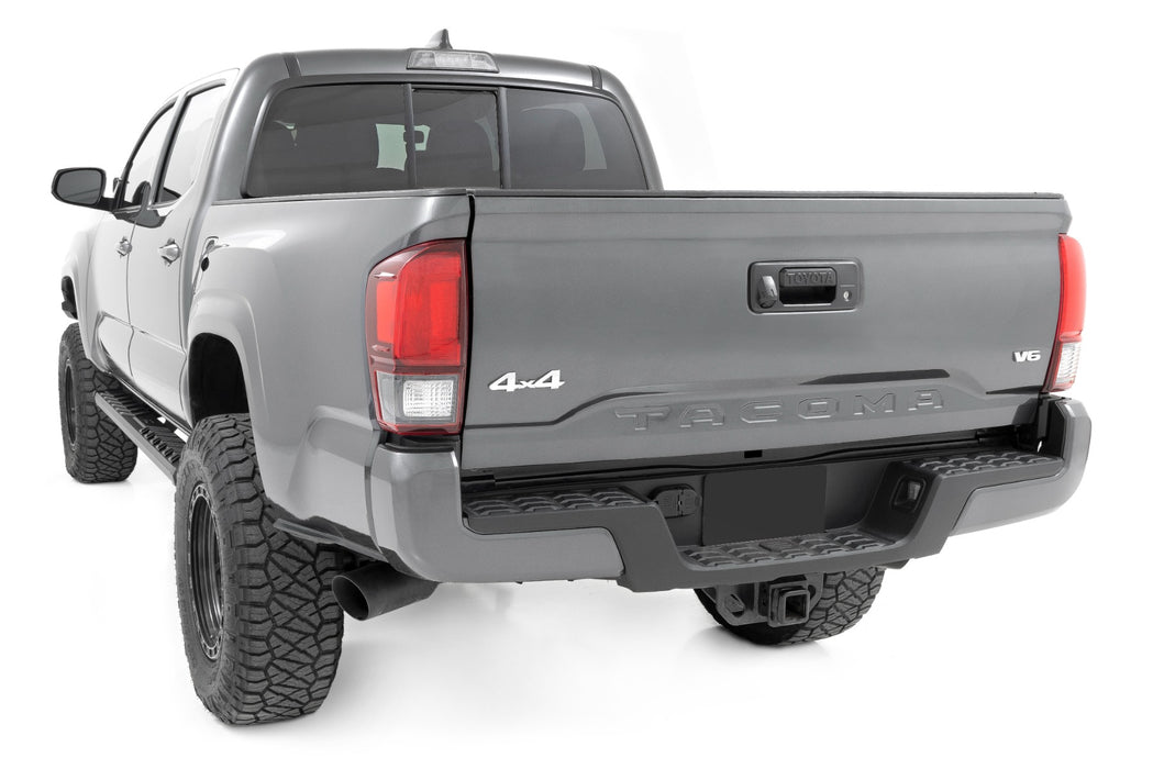 Rough Country 41009 BA2 Running Boards Side Step Bars Double Cab Toyota Tacoma (05-23) Rough Country - Truck Part Superstore