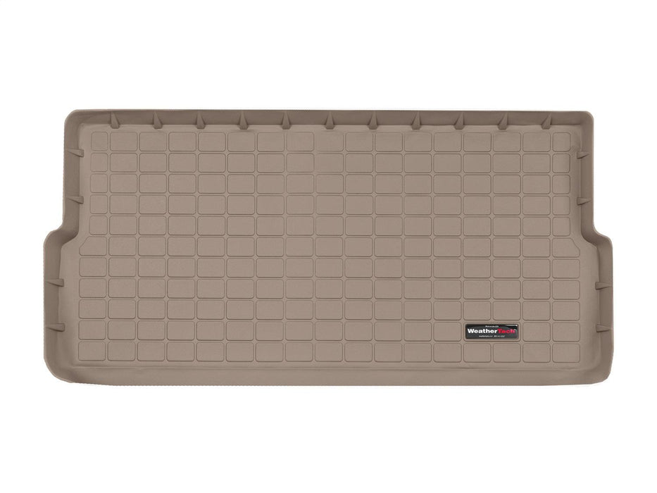 Weathertech 41018 - Cargo Liner Tan Behind Third Row Seating - Truck Part Superstore