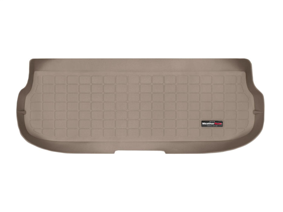 Weathertech 41024 - Cargo Liner Tan Behind Third Row Seating - Truck Part Superstore