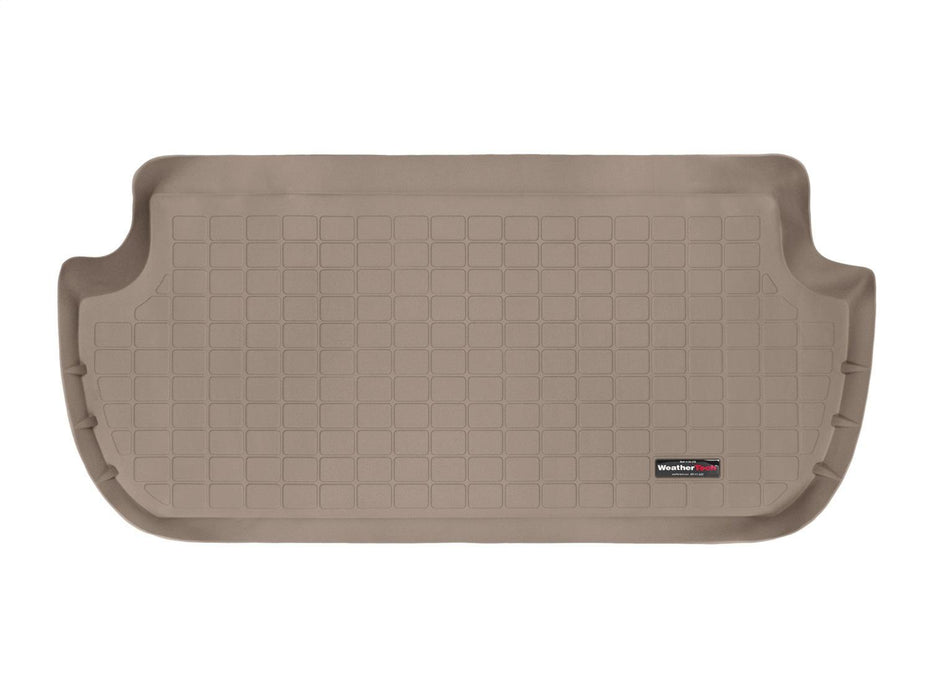 Weathertech 41025 - Cargo Liner Tan Behind Third Row Seating - Truck Part Superstore
