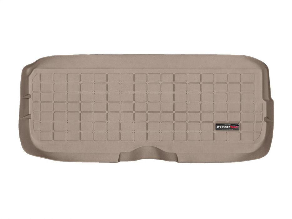 Weathertech 41091 - Cargo Liner Tan Behind Third Row Seating - Truck Part Superstore