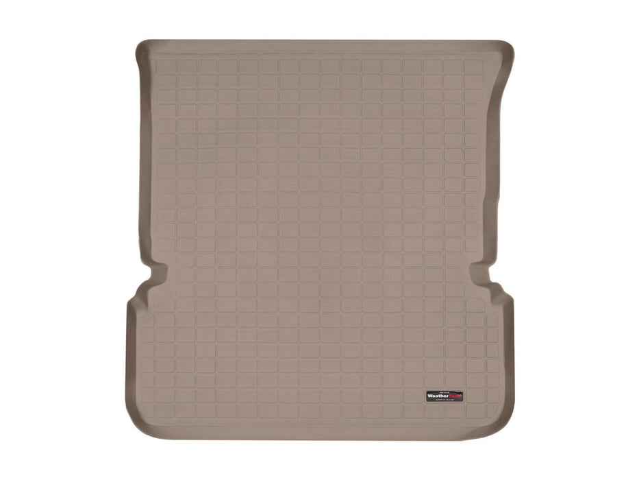 Weathertech 41163 - Cargo Liner Tan Behind 2nd Row Seating - Truck Part Superstore
