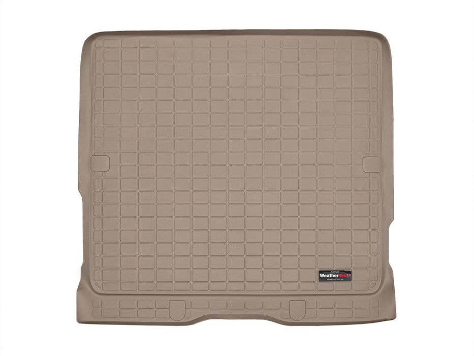 Weathertech 41189 - Cargo Liner Tan Behind 2nd Row Seating w/o Third Seat - Truck Part Superstore