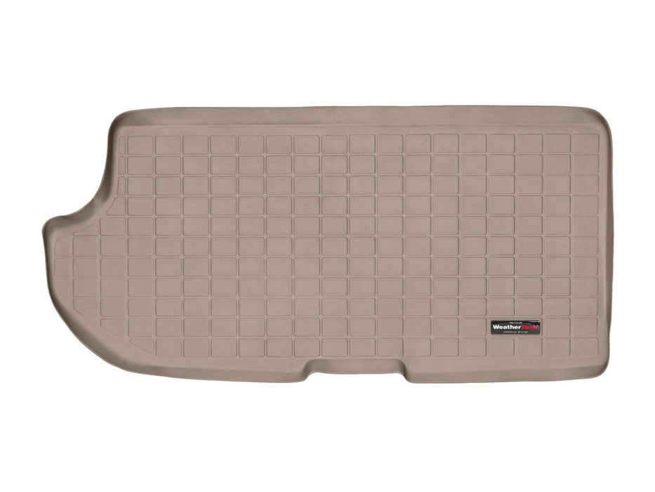 Weathertech 41190 - Cargo Liner Tan Behind Third Row Seating - Truck Part Superstore