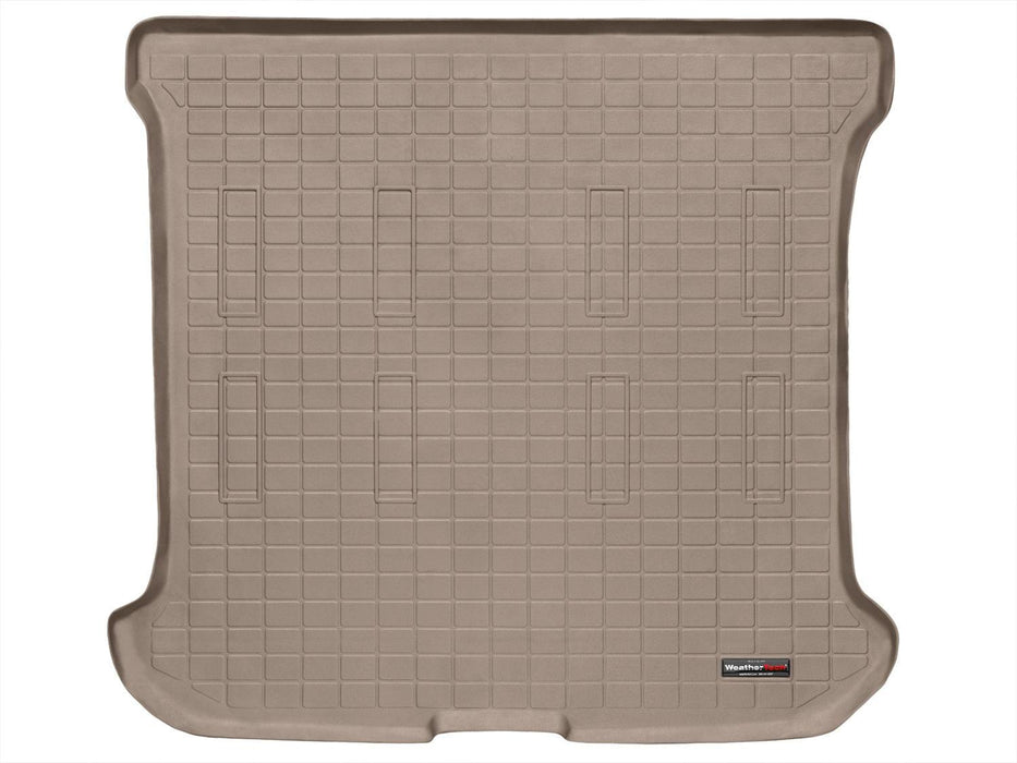 Weathertech 41191 - Cargo Liner Tan Behind 2nd Row Seating Fits Vehicles w/Swivel-N-Go Seats - Truck Part Superstore