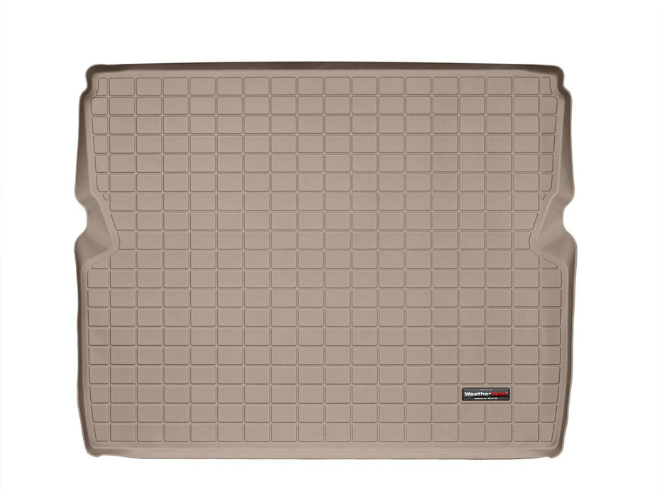 Weathertech 41252 - Cargo Liner Tan Behind 2nd Row Seating - Truck Part Superstore